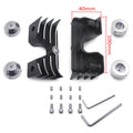 Finned Headbolt Bridge Spark Plug Cover for Harley Sportster XL 1200 883 (2004–2023)