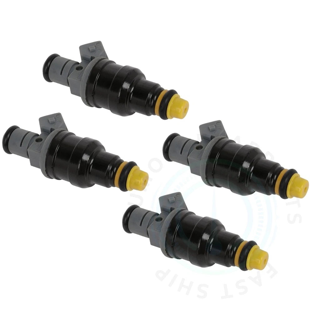 Set of 4 Fuel Injectors for Dodge Avenger, Neon, Mitsubishi Eclipse, Eagle Talon (2.0L)