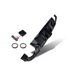 Rear Lip Bumper Diffuser Wing for Infiniti Q50 (2014–2017) Gloss Black