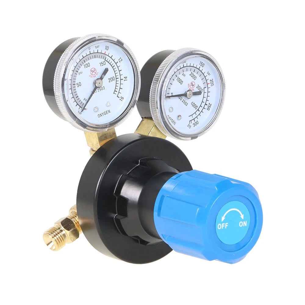 Dual Welding Gas Gauges for Universal Use