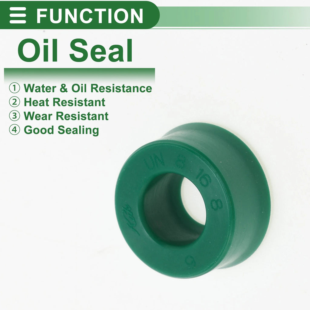 Set of 5 Oil Seal Rotary Shaft Seal 8x16x8mm for Various Models 
