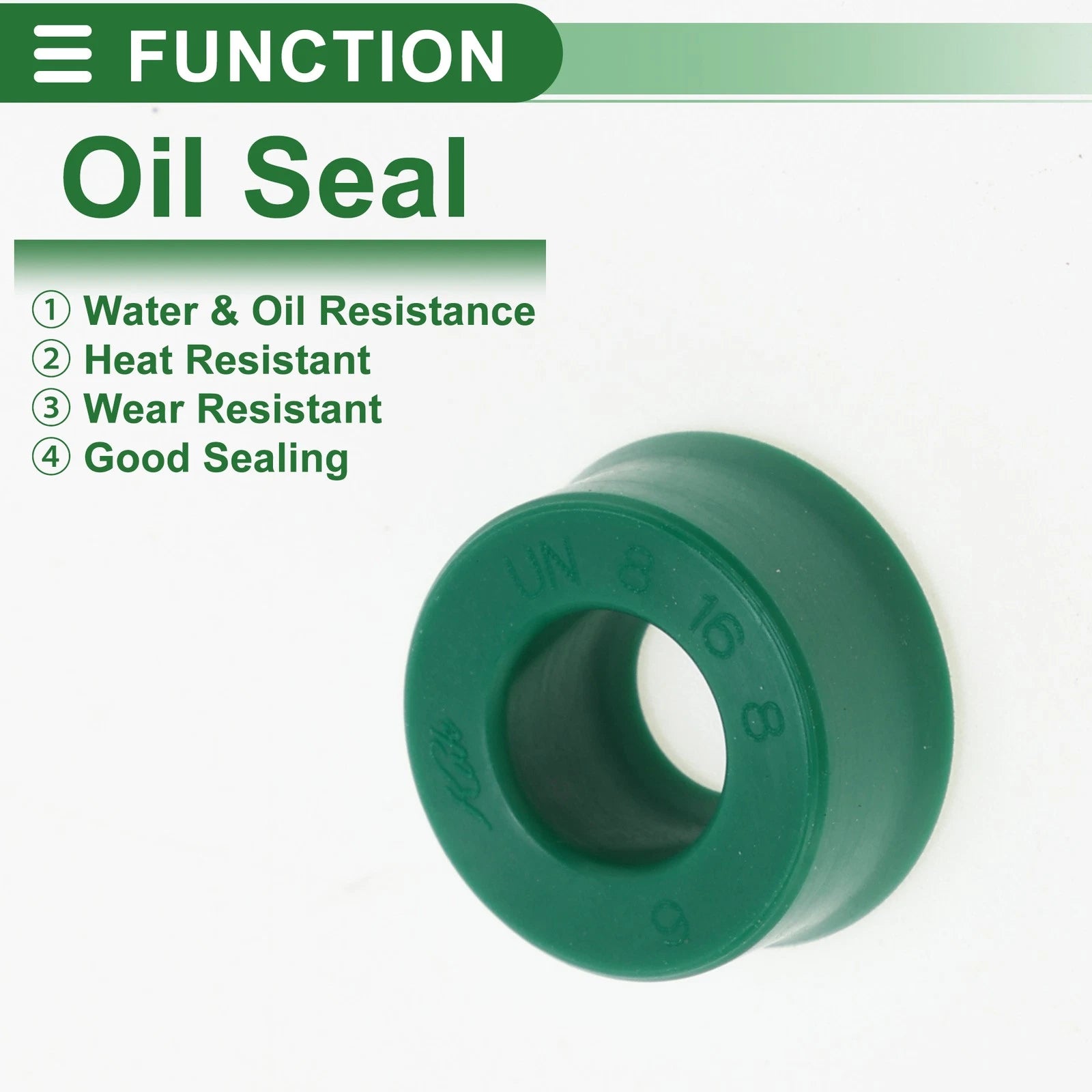Set of 5 Oil Seal Rotary Shaft Seal 8x16x8mm for Various Models 