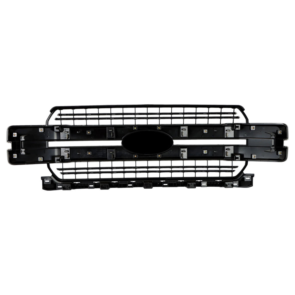 Gloss Black Front Bumper Grille for Ford F150 Lariat (2018-2020)