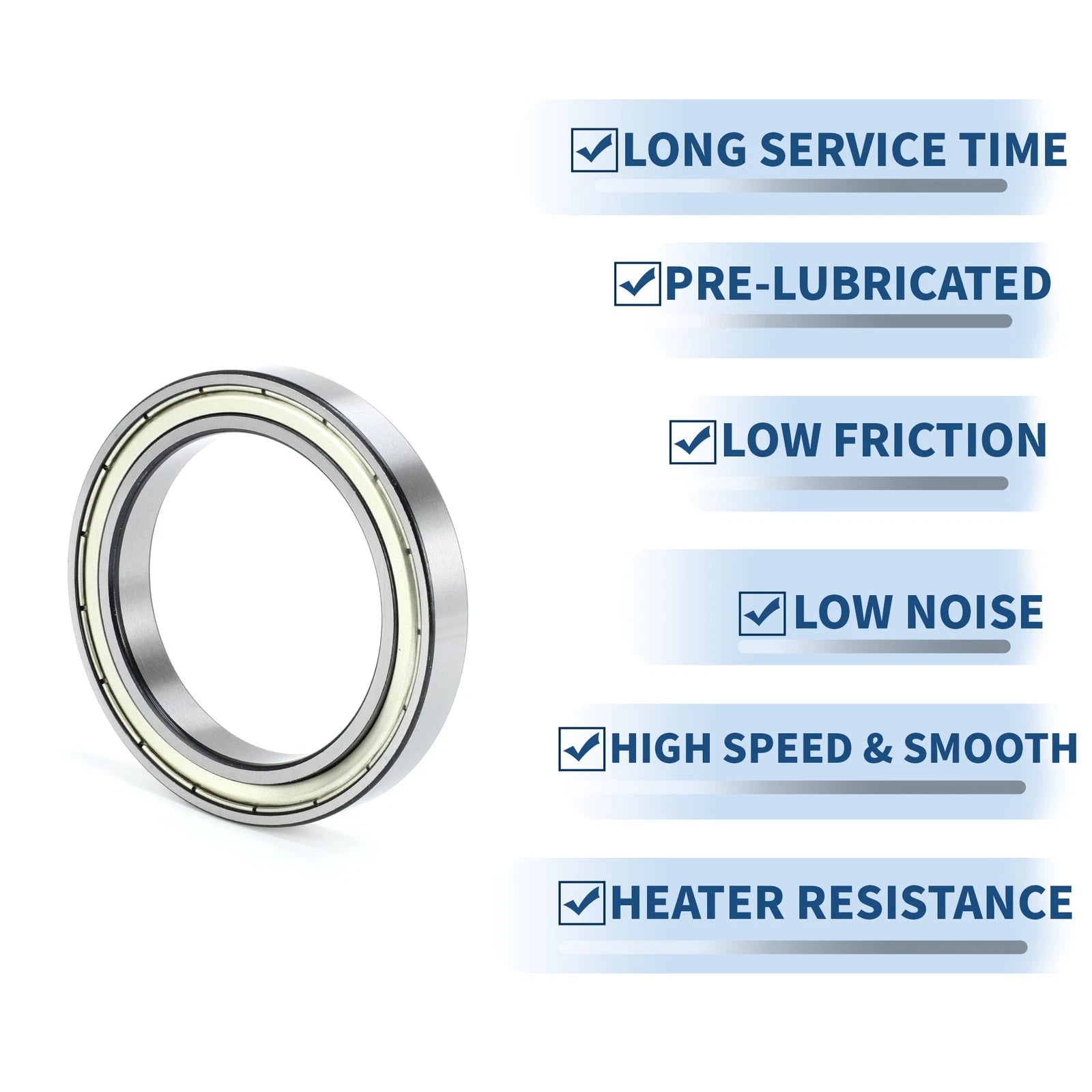 Deep Groove Ball Bearing 6913ZZ for Scooter Skateboard Wheel (65x90x13mm)