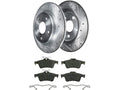 Rear Brake Pad and Rotor Kit for Mazda 3 (2005–2013) TY542CW