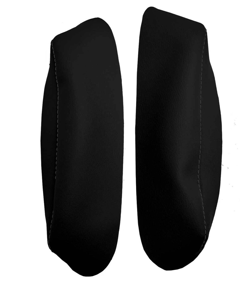 Leather Console Lid Armrest Cover for BMW E38 (1995–2001) Black