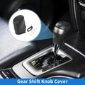 1 Pc Gear Shift Knob Cover for Nissan Altima (2019–2024) Black Faux Leather