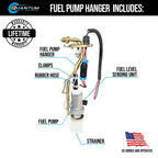 535LPH Fuel Pump Hanger + Sender for Chevy GMC Squarebody (1973–1991)