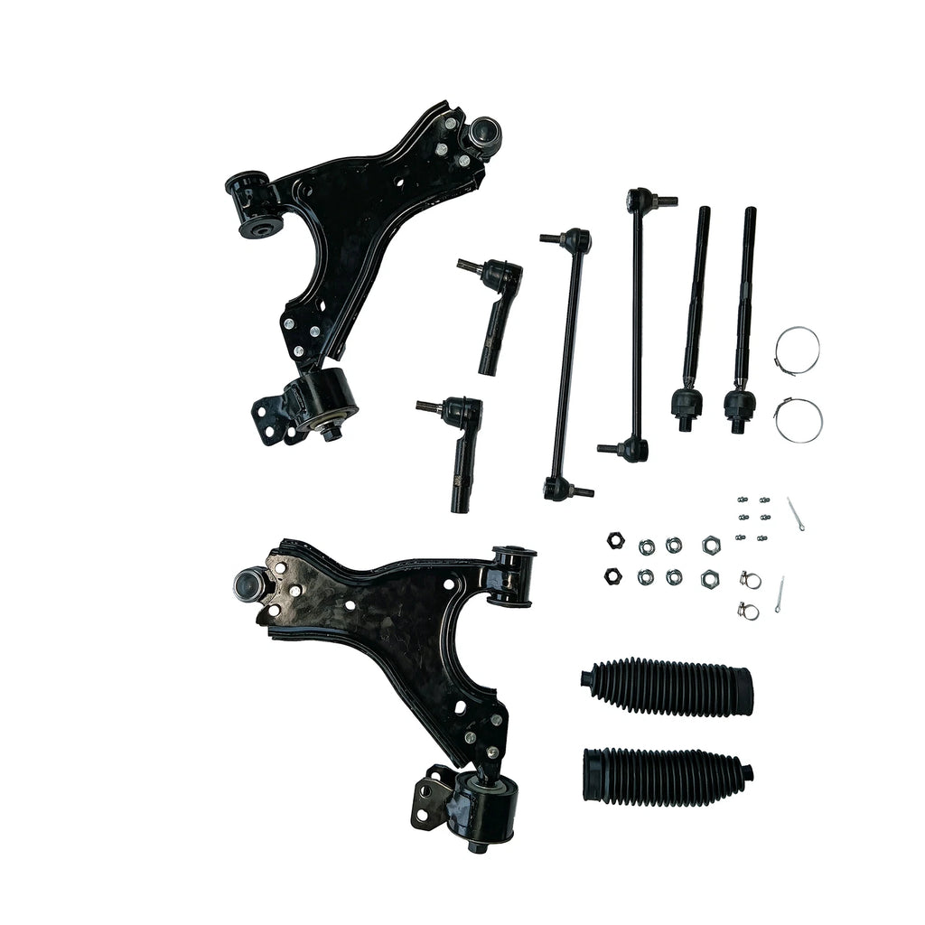 Set of 8 Front Control Arms with Ball Joints for Chevy Buick Enclave GMC