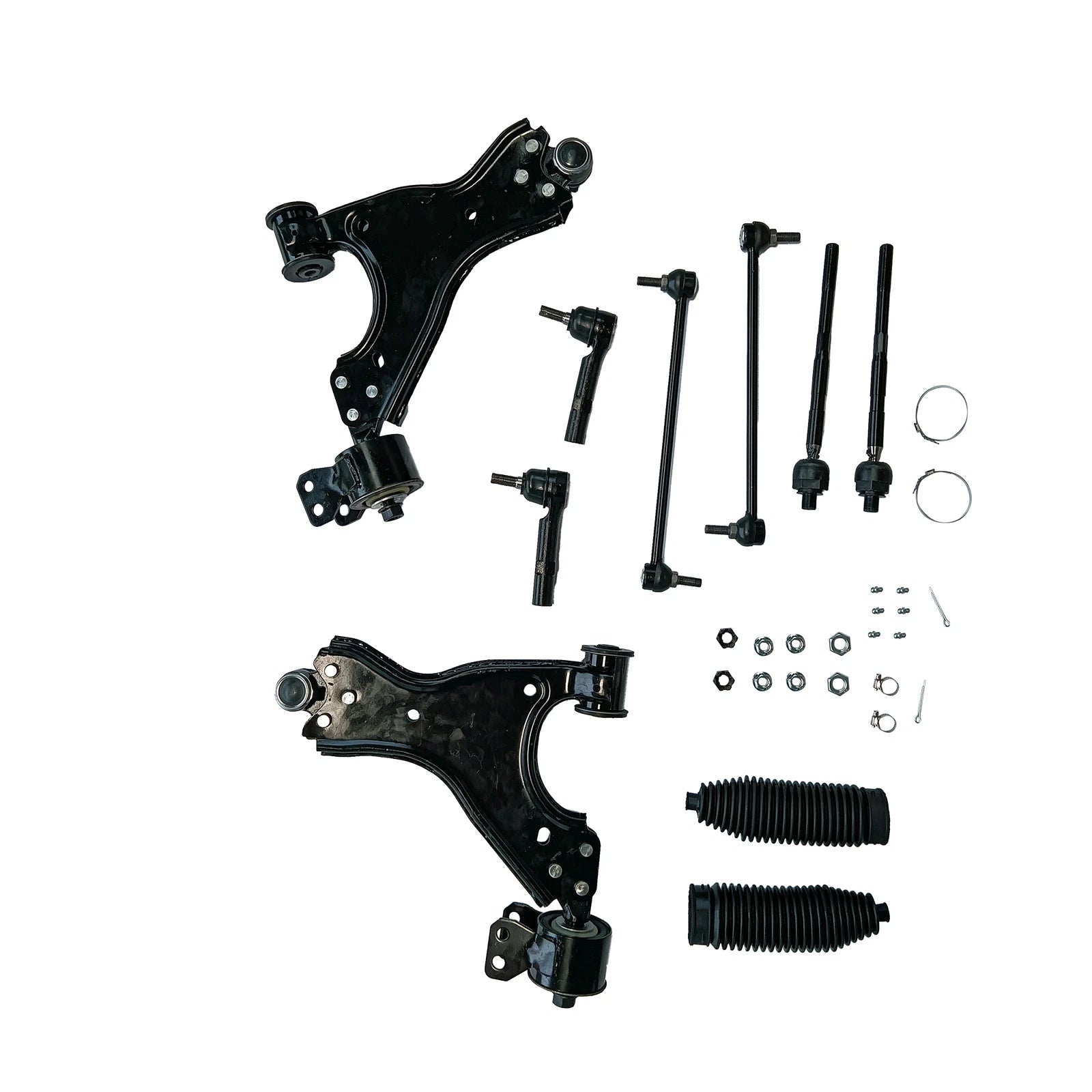 Set of 8 Front Control Arms with Ball Joints for Chevy Buick Enclave GMC