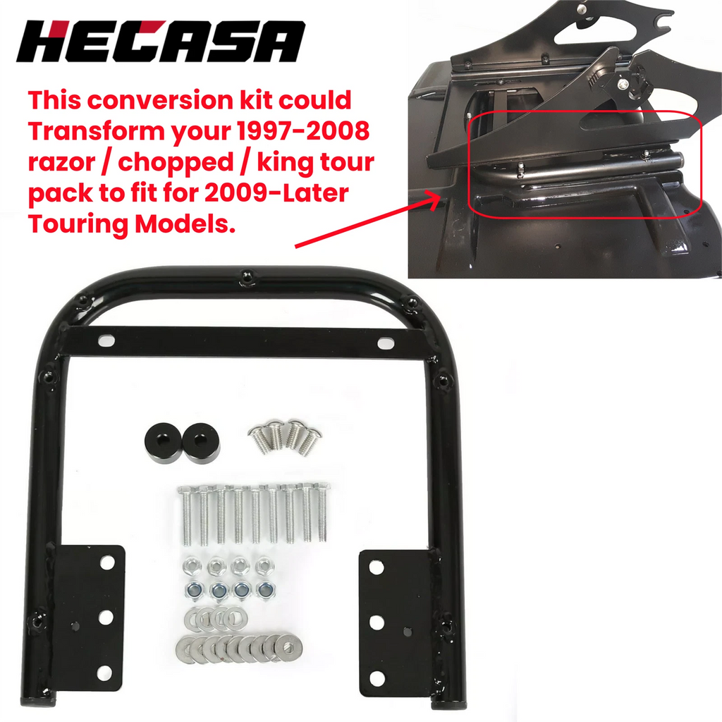 Trunk Conversion Mount Bracket for Harley Road King, Street Glide (2009–Present)