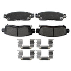 Akebono Rear ProAct Disc Brake Pads for Buick Cadillac Chevrolet GMC Isuzu Saab