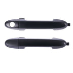 2 x Front Left & Right Door Handle Black for Hyundai Santa Fe CM (2005–2012)