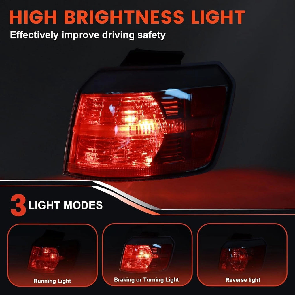Halogen Tail Light for GMC Terrain Denali (2013–2017) Right Passenger