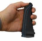 Carbon Fiber E Brake Boot Cover for BMW E60 (2004–2010) Blue Stitch
