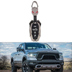 1x Black 5-Button Remote Key Shell Case for Dodge Ram 1500 (2019–2023)