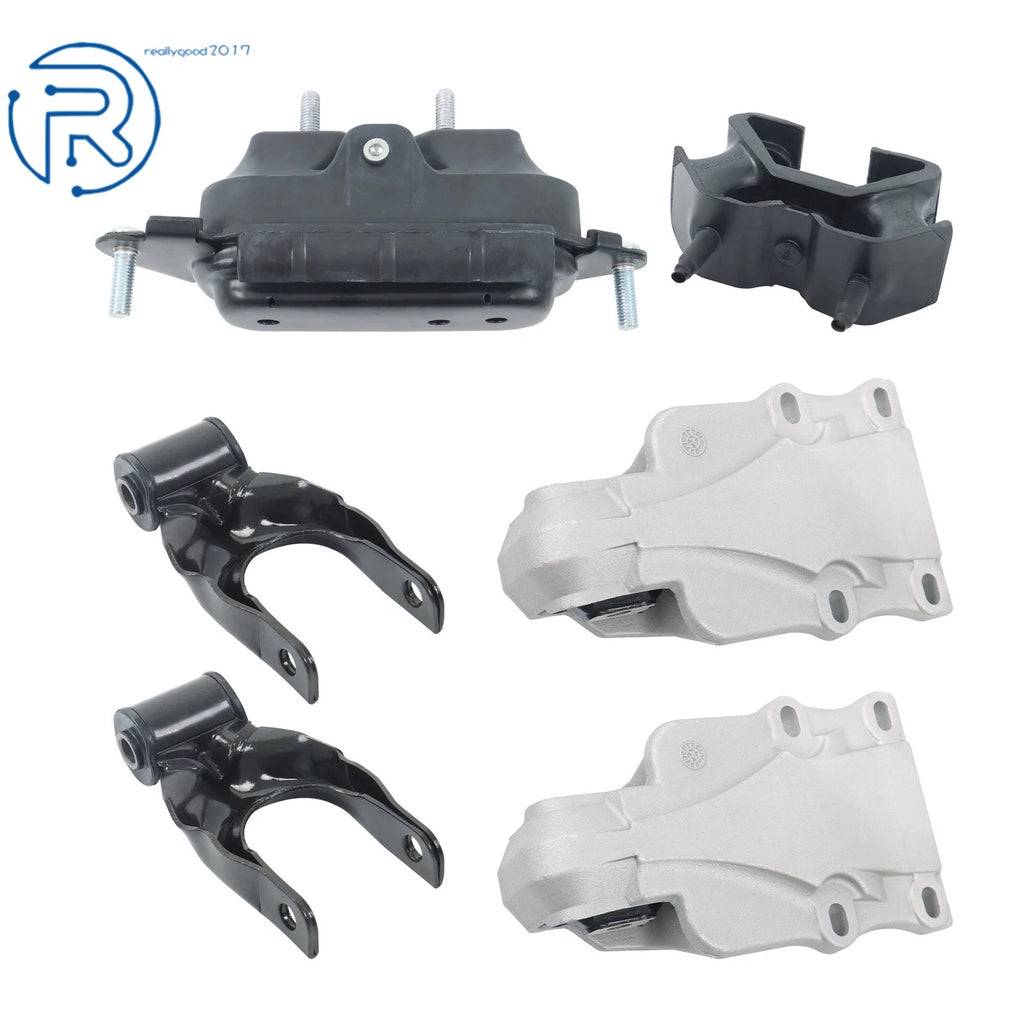 Set of 6 Engine & Transmission Mounts for Uplander Rendezvous Terraza Venture Silhouette 