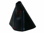 Leather Automatic Shift Boot Cover for BMW E38 (1995–2001) Black M Stitch