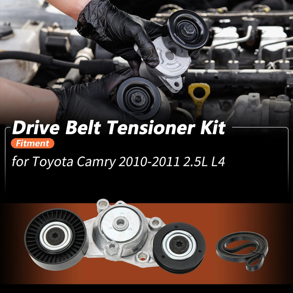 Drive Belt Tensioner Kit for Toyota Camry (2010–2011) 16601-0V010