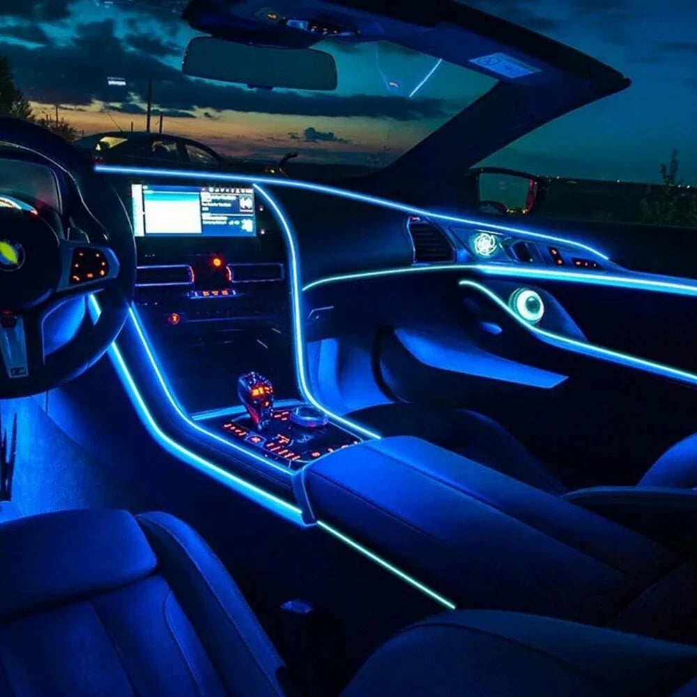 LED Ambient Lighting Strip for Car Interior (Universal Fit)