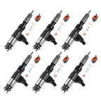 6Pack Common Rail Injectors for John Deere 4045T 6068T (RE531209 DZ100212)