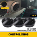 Heater Control Knobs for Toyota Tacoma (2005–2011)