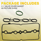 Set of 3 Valve Cover Gaskets for Nissan Versa (2007–2011)