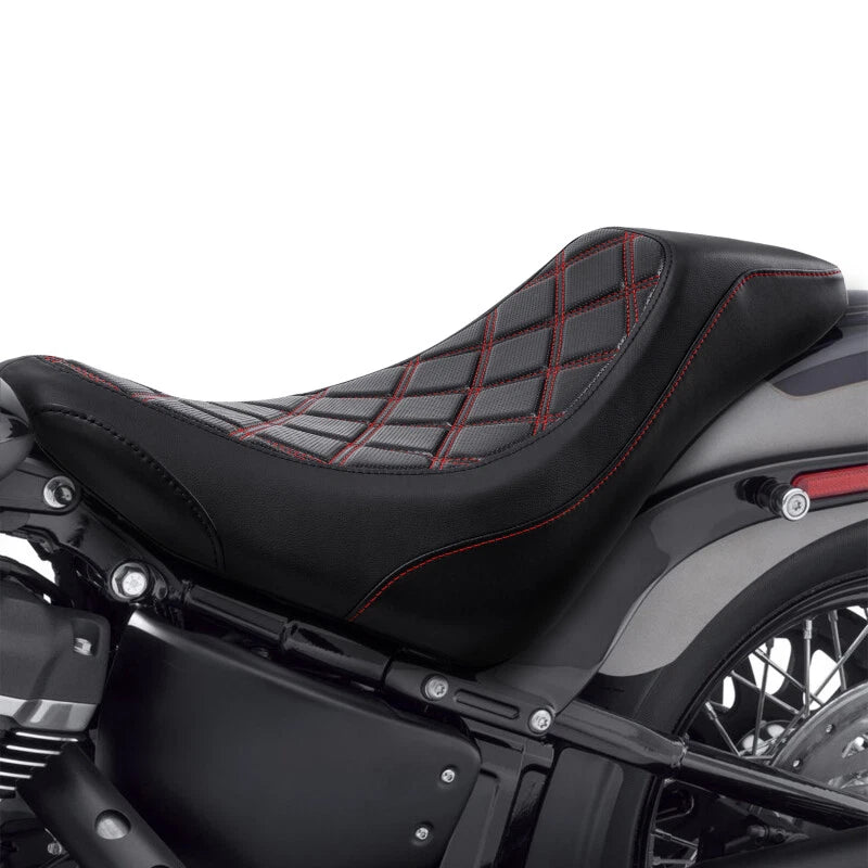 Solo Rider Driver Seat for Harley Softail Heritage Classic Street Bob (2018–2023)