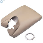 Center Console Lid Armrest Cover for Acura TL (2009–2014) Tan Vinyl