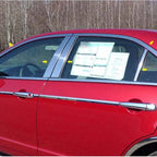 Luxury FX Chrome Window Trim Package 10pc for Ford Fusion (2006–2012)