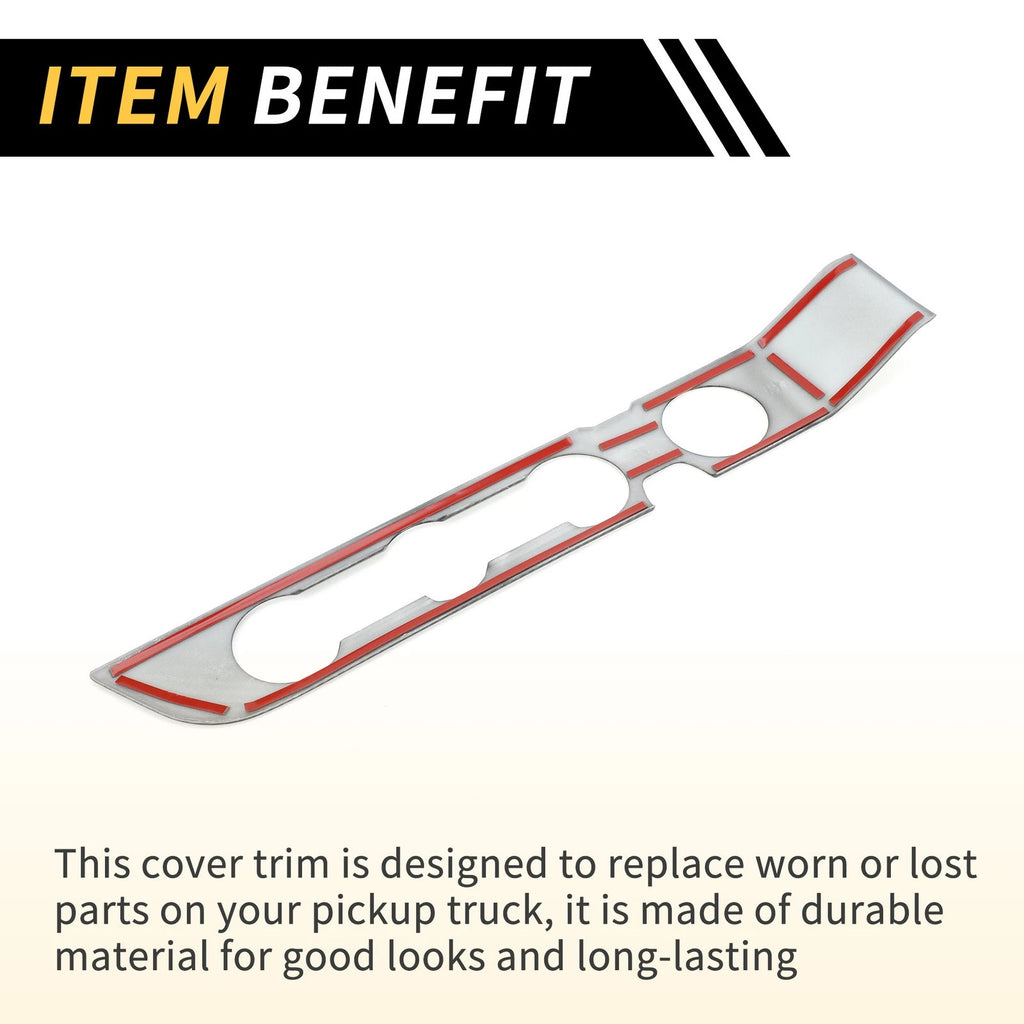 Carbon Fiber Console AC Switch Button Cover Trim for Toyota Tacoma (2016–2023)