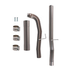 Exhaust Pipe & Tip for Chevy Silverado 6.6L Duramax (2011–2015) Stainless Steel