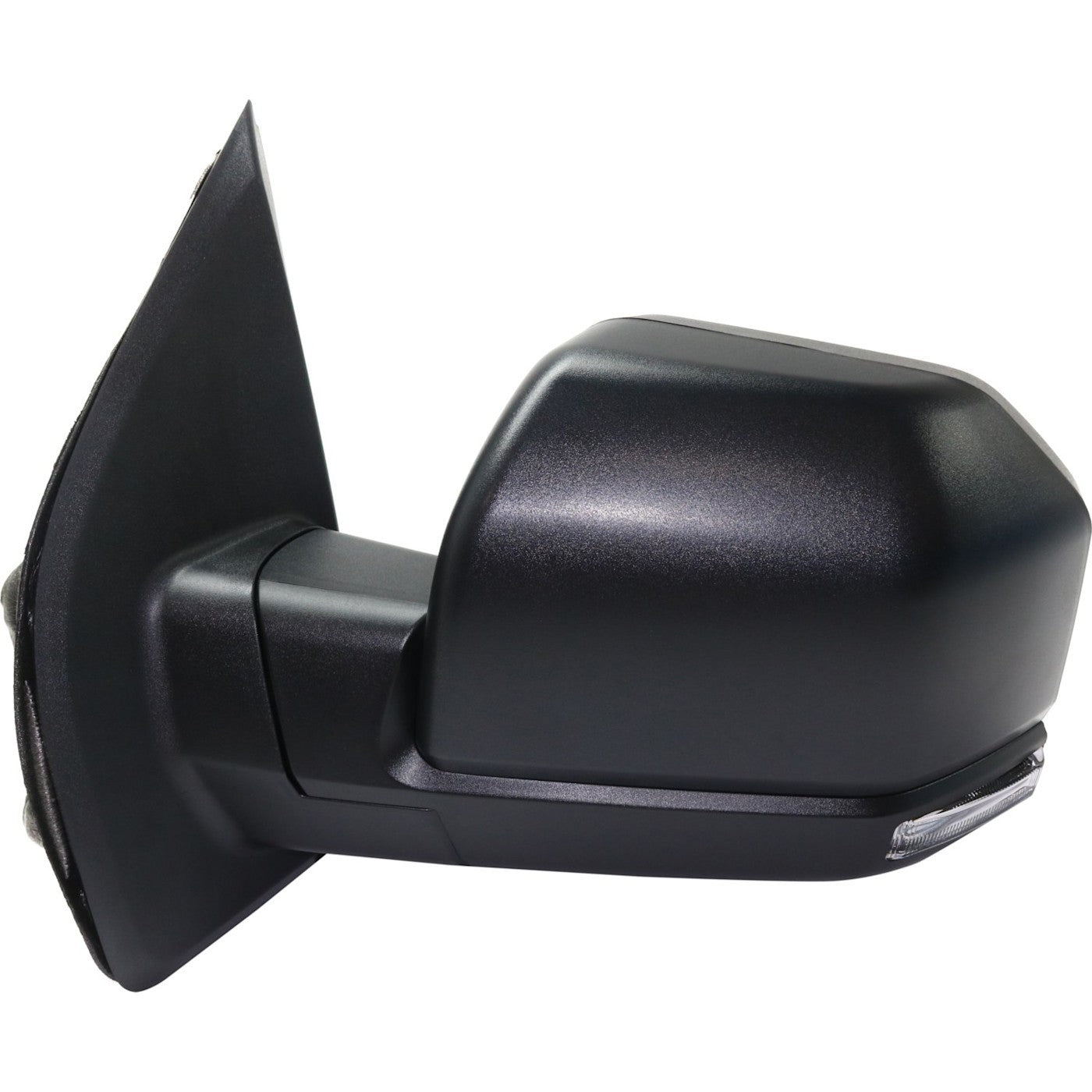 Set of 2 Heated Power Folding Mirrors for Ford F-150 (2015–2018) Black
