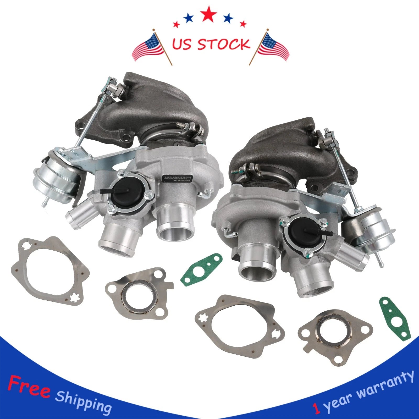 Set of 2 Turbochargers for Ford F-150 EcoBoost (2011–2012)