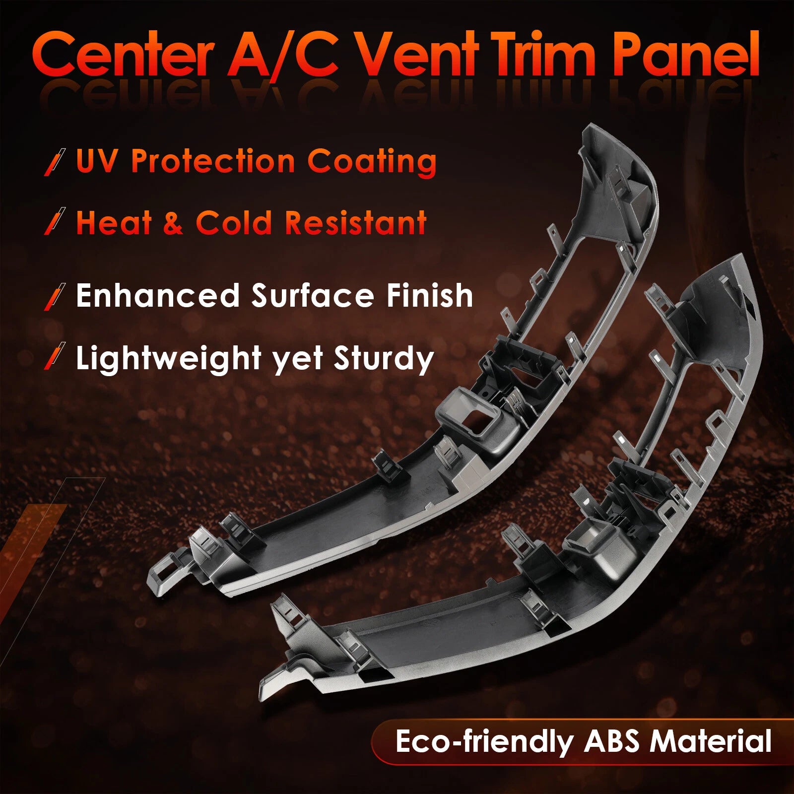 Instrument Air Vent Finish Panel for Toyota Land Cruiser Prado (2003-2009)