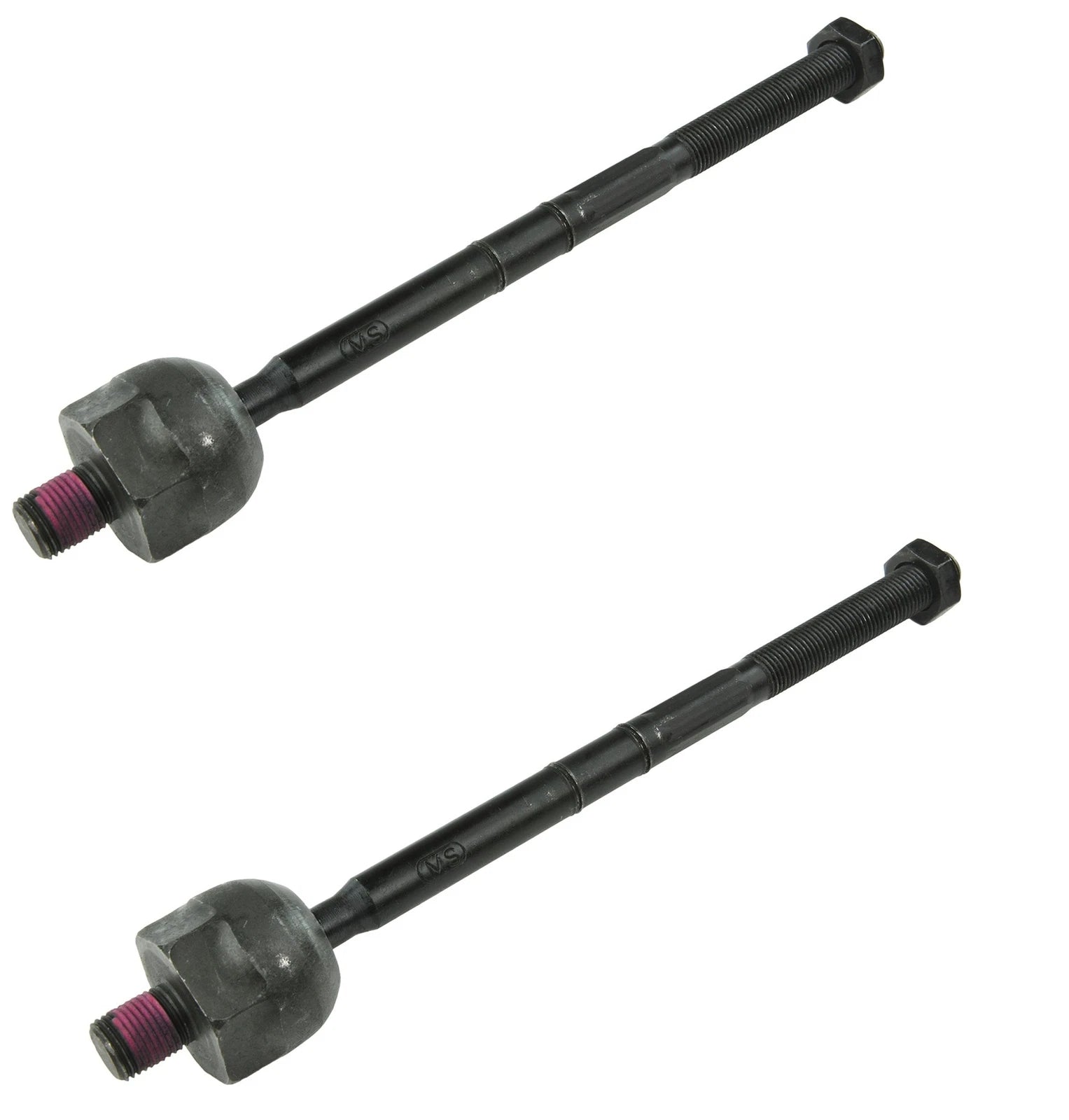 Set of 2 Front Inner Steering Tie Rod Ends for Mazda B2300 (2004–2010)