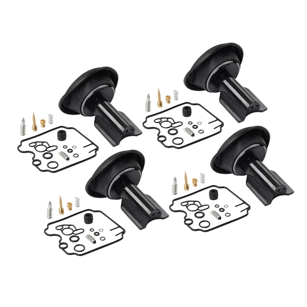 Set of 4 Carburetor Repair Kits for Yamaha FZR1000 EXUP (1989–1995)