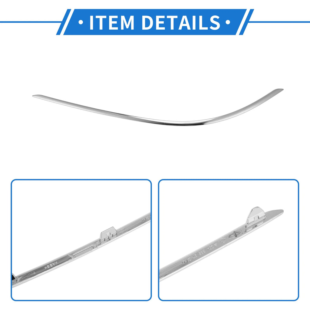 Bumper Grille Trim Garnish No.2048853721 for Mercedes-Benz W204 (2011–2013)