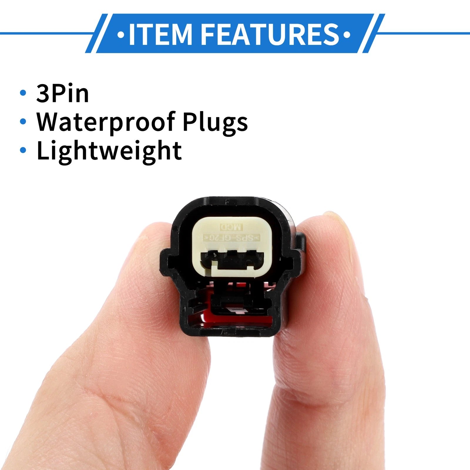 Set of 1 Parking Assist Sensor Connector Plug for Chevrolet, Dodge 