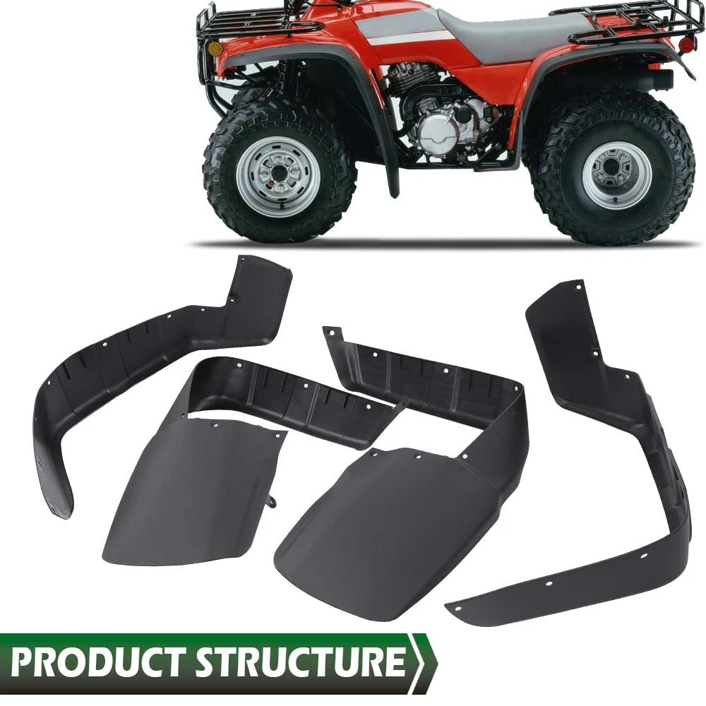 Set of 4 Fender Flaps for Honda TRX300 TRX 300 FW