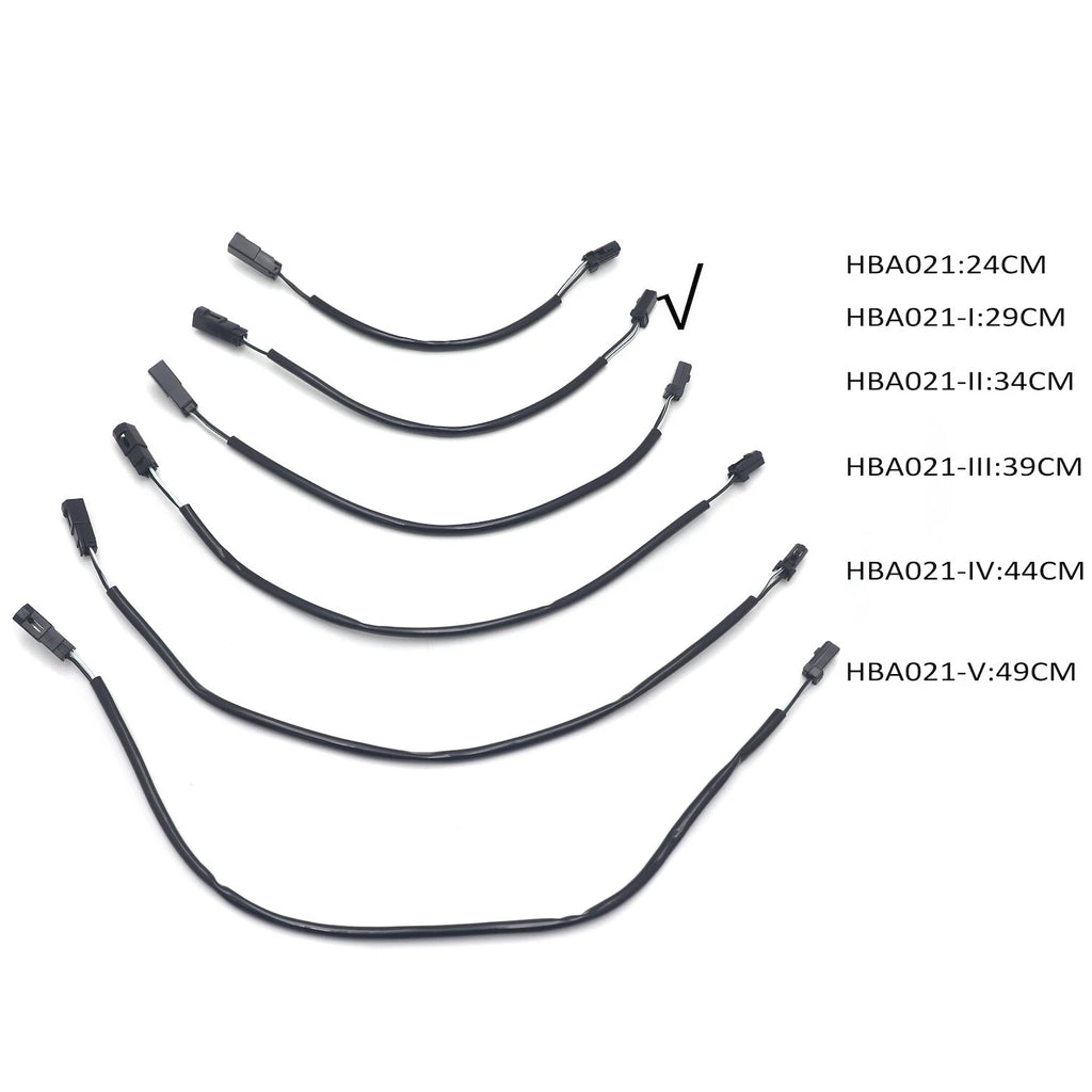 Heated Hand Grips Extension Wiring for Harley Touring (2014–2021) & Softail (2016–2021)