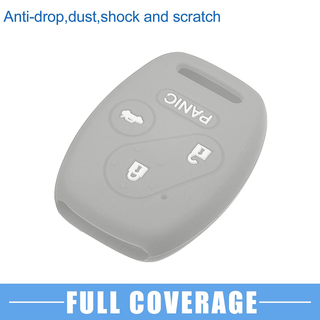 2X Smart Key Fob Cover for Honda Accord Civic CR-V Pilot (Pack of 2)