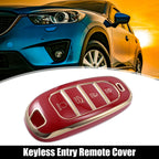 TPU Keyless Entry Remote Key Fob Cover for Hyundai Tucson (2016–2023) Red