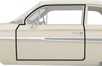 Door Frame Weatherstrip Seals Replacement Kit for 1961-1964 GM Full Size Sedan