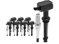 Ignition Coil Set with Spark Plugs for Jaguar XKR 2010–2012 CV518HJ