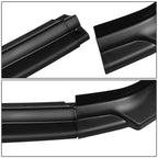 3Pc Front Bumper Lip Splitter Diffuser for VW Golf (2018–2021) Matte Black