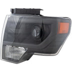 HID/Xenon Headlight for Ford F-150 SVT (2013–2014) Left Side Gray Trim