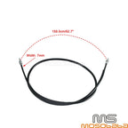 Speedometer Cable for Kawasaki VN650S (2015-2016) Black Stainless