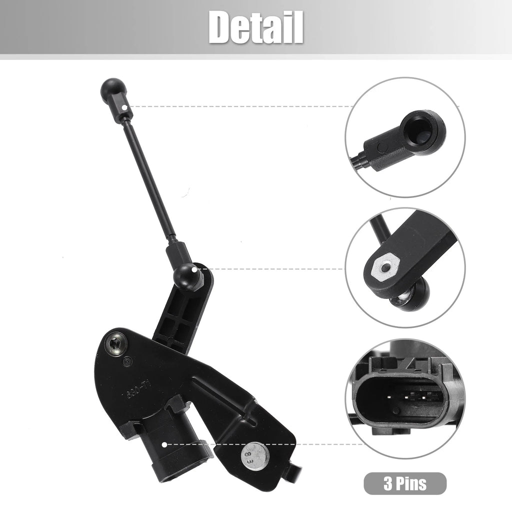 Rear Left Suspension Ride Height Level Sensor for Chevrolet Camaro (2010–2015) 23405178