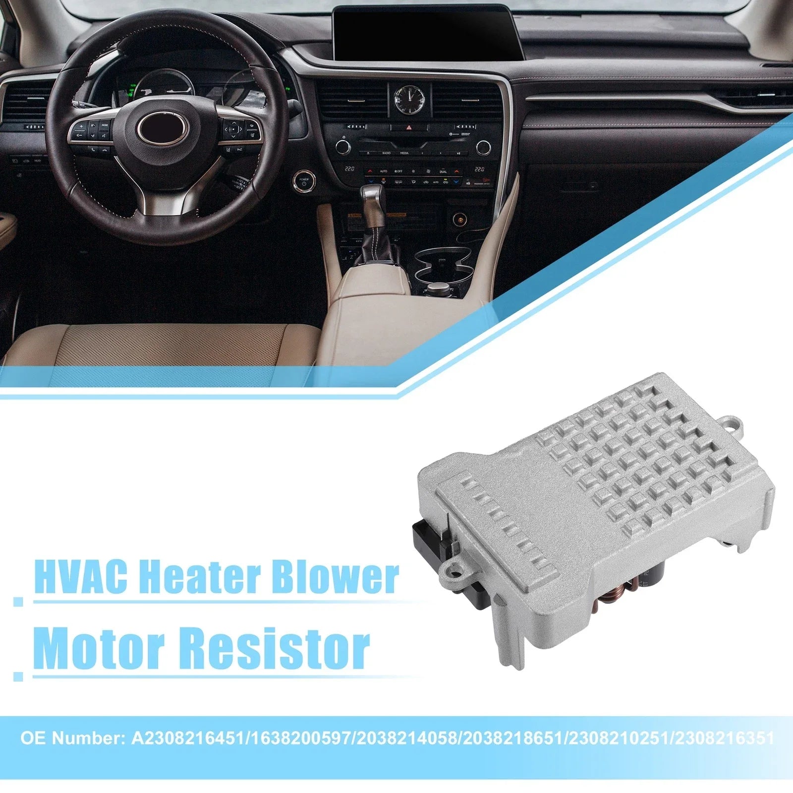 Heater Blower Motor Resistor for Mercedes-Benz E320 (1994-2005)